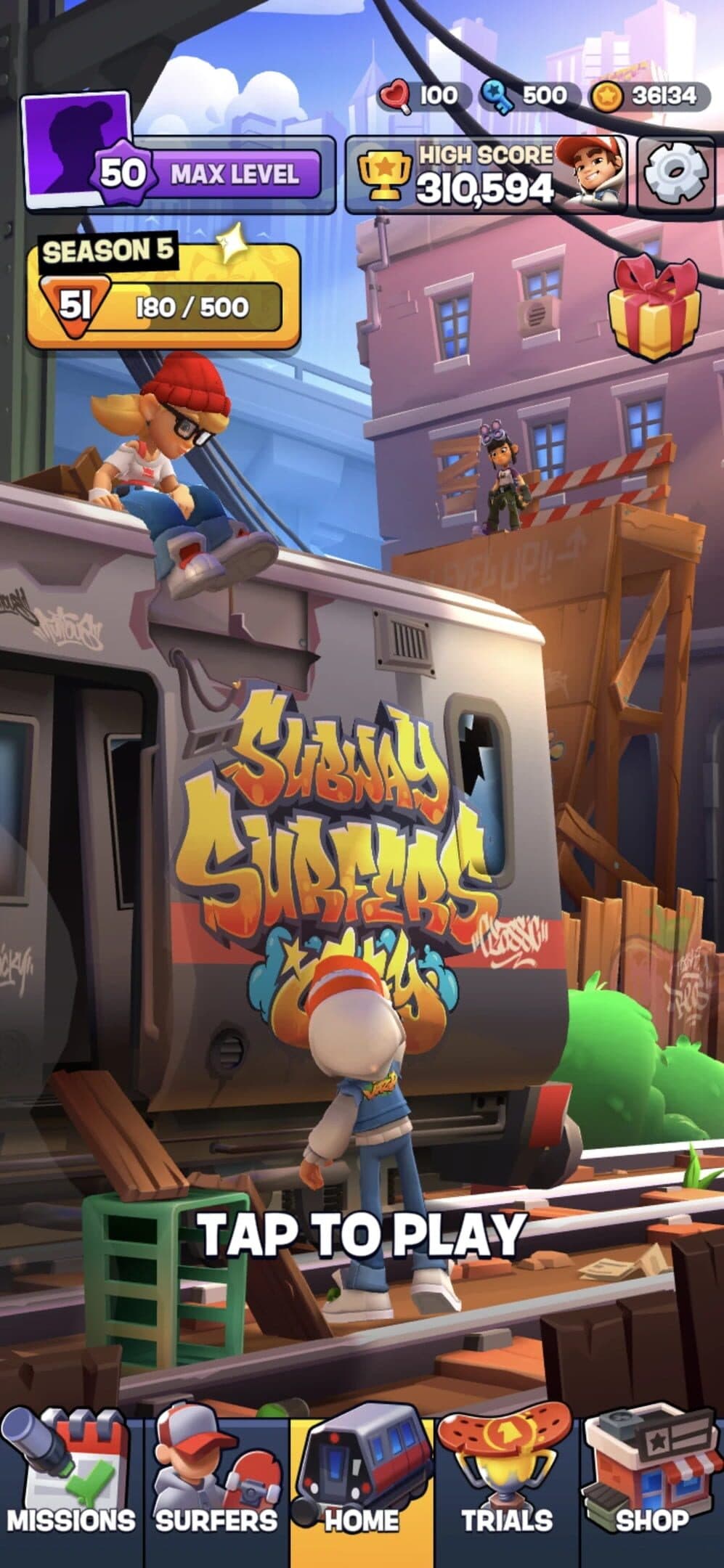Subway Surfers City artwork